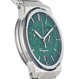 Salvatore Ferragamo Sapphire Chrono Green Dial Silver Steel Strap Watch for Men - SFME00421 Buy Now By Salvatore Ferragamo