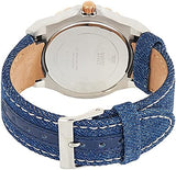 Guess Limelight Quartz Analog Blue Dial Blue Denim Strap Watch For Women - W0775l10 Buy Now By Guess