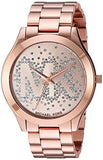Michael Kors Slim Runway Rose Gold Dial Rose Gold Steel Strap Watch for Women - MK3591 Buy Now By Michael Kors