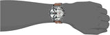 Diesel Mr. Daddy 2.0 Chronograph Silver Dial Brown Leather Strap Watch For Men - DZ7394 Buy Now By Diesel