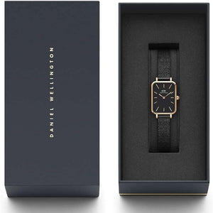 Daniel Wellington Quadro Ashfield Black Dial Black Mesh Strap Watch For Women - DW00100433 Buy Now By Daniel Wellington