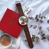 Coach Perry White Dial Brown Leather Strap Watch for Women - 14503514 Buy Now By Coach