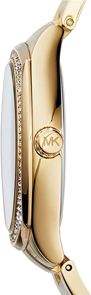 Michael Kors Byrn Quartz Gold Dial Gold Steel Strap Watch For Women - MK6134 Buy Now By Michael Kors