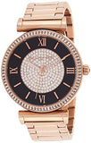 Michael Kors Catlin Black Dial Rose Gold Steel Strap Watch for Women - MK3339 Buy Now By Michael Kors