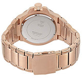 Guess Rigor Multi Function Black Dial Rose Gold Steel Strap Watch For Men - W0218G3 Buy Now By Guess