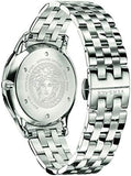 Versace Univers Analog Black Dial Silver Steel Strap Watch for Men - VEBK00418 Buy Now By Versace
