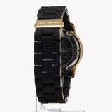 Michael Kors Runway Chronograph Black Dial Black Silicone Strap Watch For Women - MK7385 Buy Now By Michael Kors