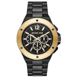 Michael Kors Lennox Chronograph Black Dial Black Steel Strap Watch For Men - MK8941 Buy Now By Michael Kors