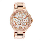 Michael Kors Camille Chronograph White Dial Rose Gold Steel Strap Watch for Women - MK5636 Buy Now By Michael Kors