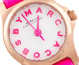 Marc Jacobs Henry White Dial Pink Leather Strap Watch for Women - MBM1237 Buy Now By Marc Jacobs