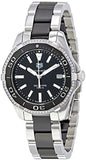 Tag Heuer Aquaracer Quartz Diamonds Black Dial Two Tone Steel Strap Watch for Women - WAY131G.BA0913 Buy Now By Tag Heuer
