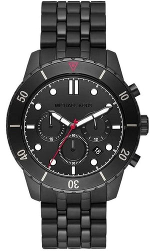 Michael Kors Cunningham Chronograph Black Dial Black Steel Strap Watch For Men - MK8965 Buy Now By Michael Kors