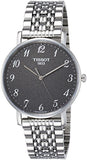 Tissot T Classic Everytime Quartz Black Dial Silver Steel Strap Watch for Men - T109.410.11.072.00 Buy Now By Tissot