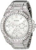 Guess Zeus Multifunction Diamonds Silver Dial Silver Steel Strap Watch for Men - GW0209G1 Buy Now By Guess