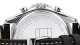 Tommy Hilfiger Parker Chronograph Quartz Grey Dial Black Leather Strap Watch For Men - 1791838 Buy Now By Tommy Hilfiger