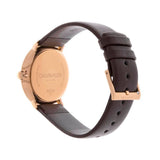 Calvin Klein High Noon Silver Dial Brown Leather Strap Watch for Men - K8M216G6 Buy Now By Calvin Klein