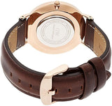 Daniel Wellington Classic Bristol White Dial Brown Leather Strap Watch For Women - DW00100039 Buy Now By Daniel Wellington