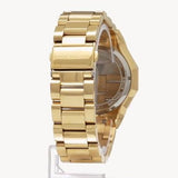 Michael Kors Raquel Three Hand Crystals Gold Dial Gold Steel Strap Watch For Women - MK7398 Buy Now By Michael Kors