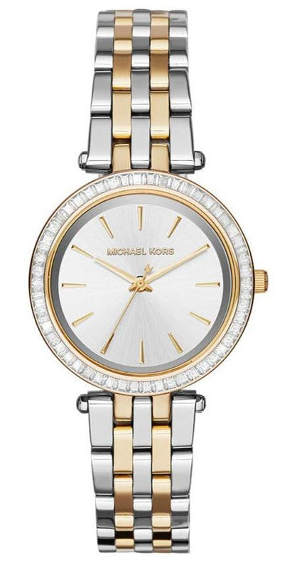 Michael Kors Darci Silver Dial Two Tone Steel Strap Watch for Women - MK3405 Buy Now By Michael Kors