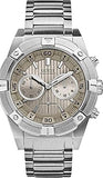 Guess Jolt Chronograph Grey Dial Silver Steel Strap Watch for Men - W0377G1 Buy Now By Guess