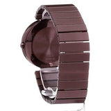 Gucci Interlocking G Quartz Brown Dial Brown Steel Strap Watch for Women - YA133317 Buy Now By Gucci