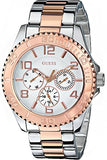 Guess BFF Multifunction Silver Dial Two Tone Steel Strap Watch for Women - W0231L5 Buy Now By Guess