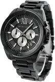 Michael Kors Brecken Chronograph Black Dial Black Steel Strap Watch For Men - MK8858 Buy Now By Michael Kors