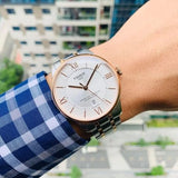 Tissot Chemin des Tourelles Powermatic 80 Helvetic Pride Silver Dial Two Tone Steel Strap Watch for Men - T099.407.22.038.01 Buy Now By Tissot