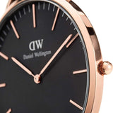 Daniel Wellington Classic St Mawes Black Dial Brown Leather Strap Watch For Men - DW00100124 Buy Now By Daniel Wellington