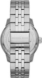 Michael Kors Cunningham Multifunction Blue Dial Silver Steel Strap Watch For Men - MK7153 Buy Now By Michael Kors