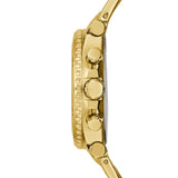 Guess Cosmo Chronograph Green Dial Gold Steel Strap Watch For Women - GW0465L5 Buy Now By Guess