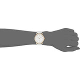 Marc Jacobs Baker White Dial White Leather Strap Watch for Women - MBM1283 Buy Now By Marc Jacobs