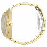 Guess Luna Diamonds White Dial Gold Steel Strap Watch for Women - W0729L2 Buy Now By Guess