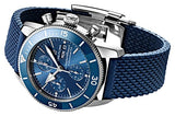 Breitling Superocean Heritage Chronograph 44 Blue Dial Blue Mesh Bracelet Watch for Men - A13313161C1S1 Buy Now By Breitling