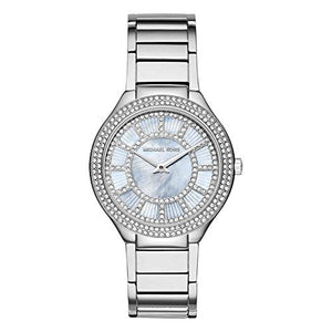 Michael Kors Kerry Mother of Pearl Dial Silver Stainless Steel Strap Watch for Women - MK3395 Buy Now By Michael Kors
