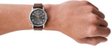 Emporio Armani Luigi Quartz Grey Dial Brown Leather Strap Watch For Men - AR11175 Buy Now By Emporio Armani