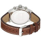 Tommy Hilfiger Jake Multifunction White Dial Brown Leather Strap Watch for Men - 1791230 Buy Now By Tommy Hilfiger