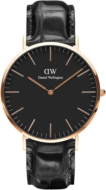 Daniel Wellington Classic Reading Black Dial Black Leather Strap Watch For Men - DW00100129 Buy Now By Daniel Wellington
