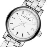 Marc Jacobs Baker White Dial Silver Steel Strap Watch for Women - MBM3246 Buy Now By Marc Jacobs