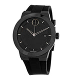 Movado Bold Fusion Black Dial Black Rubber Strap Watch for Men - 3600621 Buy Now By Movado