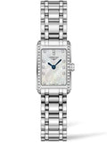 Longines Dolcevita Diamonds Mother of Pearl Dial Silver Steel Strap Watch for Women - L5.258.0.87.6 Buy Now By Longines