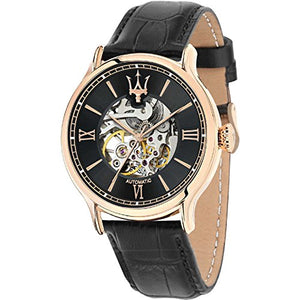 Maserati Epoca Automatic Skeleton Mechanical Black Watch For Men - R8821118001 Buy Now By Maserati