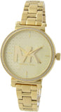 Michael Kors Sofie Quartz Gold Dial Gold Steel Strap Watch For Women - MK4334 Buy Now By Michael Kors