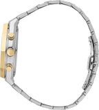 Maserati Stile Chronograph White Dial Two Tone Steel Strap Watch For Men - R8873642009 Buy Now By Maserati