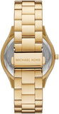 Michael Kors Runway Gold Dial Gold Steel Strap Watch For Women - MK4732 Buy Now By Michael Kors