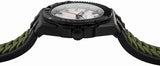 Versace Chain Reaction Quartz White Dial Green Rubber Strap Watch for Men - VEDY00419 Buy Now By Versace
