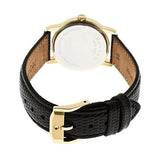 Movado Museum Black Dial Black Leather Strap Watch For Women - 2100006 Buy Now By Movado