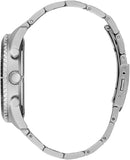 Guess Odyssey Black Dial Silver Steel Strap Watch For Men - W1107G1 Buy Now By Guess