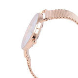 Coach Perry Silver Dial Rose Gold Mesh Bracelet Watch for Women - 14503386 Buy Now By Coach