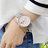 Tommy Hilfiger Blake Pink Dial Silver Steel Strap Watch for Women - 1781904 Buy Now By Tommy Hilfiger